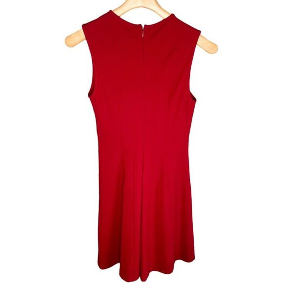 Derek Lam | Sleeveless Red Fit & Flare Midi Dress Size S | EUC - Picture 9 of 12